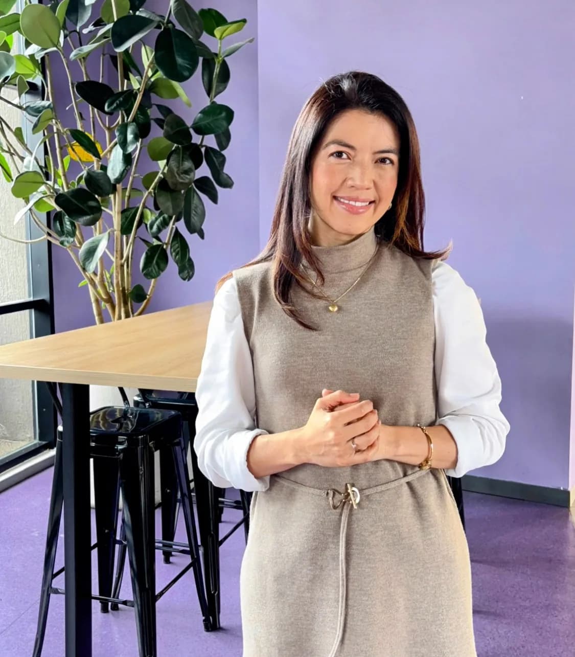 María Alejandra, fundadora de Guía Colegio